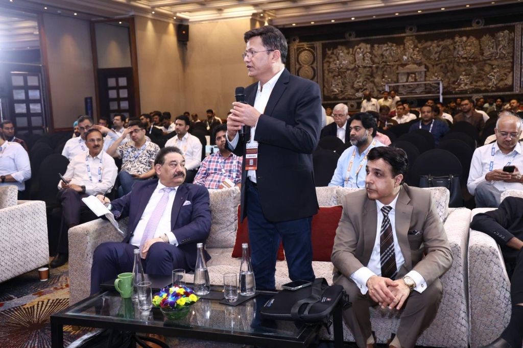 Interactive Q&A discussion at AIIMS conference